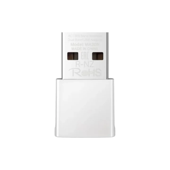 MA30N, AC1300 Mbps, Çift Bant, MU-MIMO, Tak ve Çalıştır, Nano Wi-Fi 5 USB Adaptör