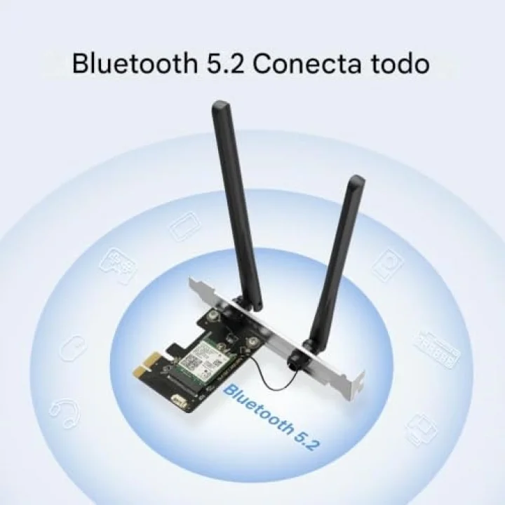MA80XE, AX3000 Wi-Fi 6 Bluetooth 5.3 PCIe Adaptör