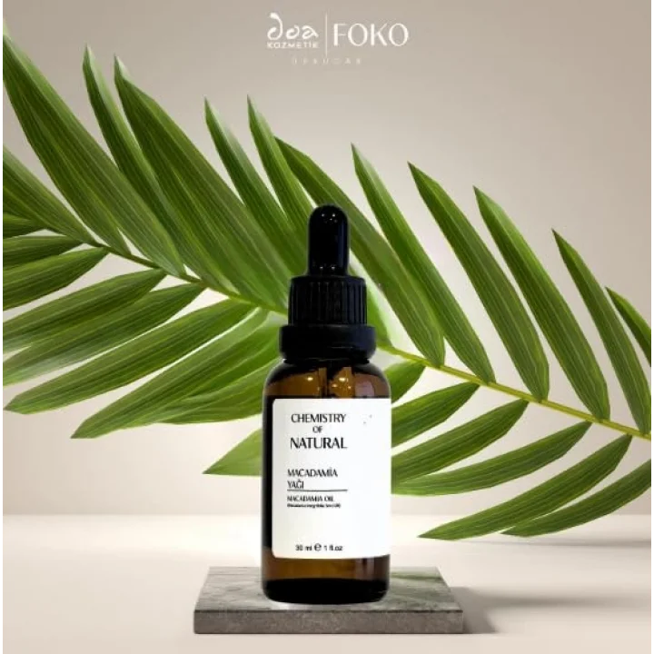Macadamia Yağı (30ml) - Soğuk Sıkım &%100 Saf