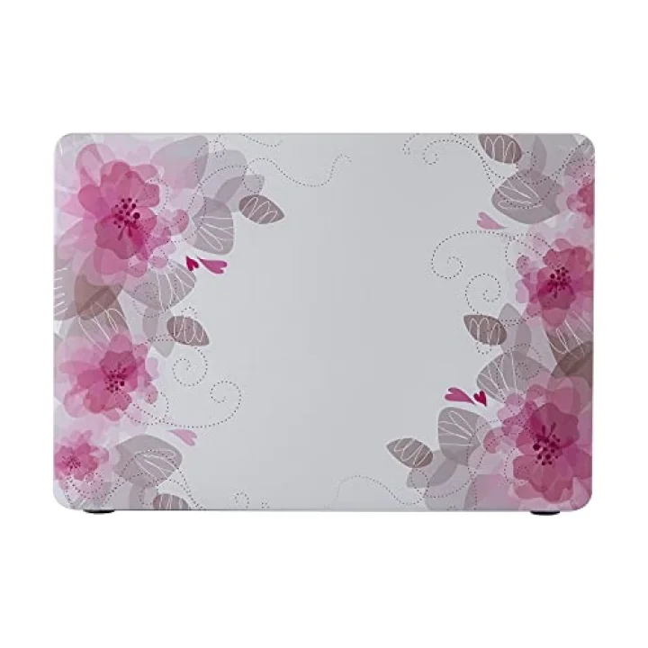 MacBook Air Kılıf 13 inç A1369 A1466 ile Uyumlu 2010-2017 Eski USB Model | Sert TPU Hard Case | İnce Hafif Çizilmeye Dayanıklı Desenli Kapak | Darbe Koruyucu Laptop Kılıfı Pembe