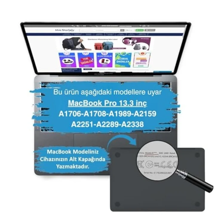 MacBook Pro 13 Dalga Desenli Kılıf A1706 A1708 A1989 A2159 A2251 A2289 A2338 M1 M2 Uyumlu Baskılı Kristal Sert Kılıf Koruyucu Kapak Pembe
