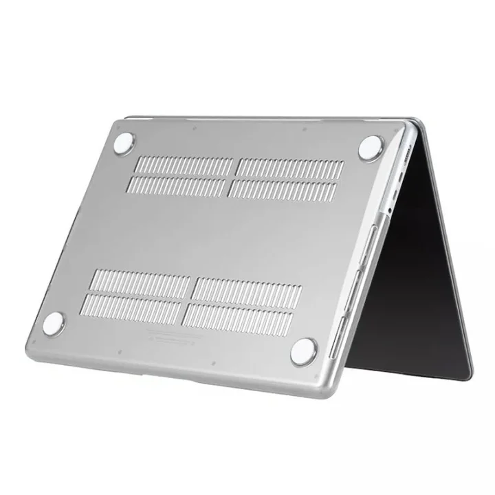 Macbook Pro 16inç M1/M2 A2780 A2485 ile uyumlu Kılıf Kristal Ön Arka Şeffaf Kapak Renksiz