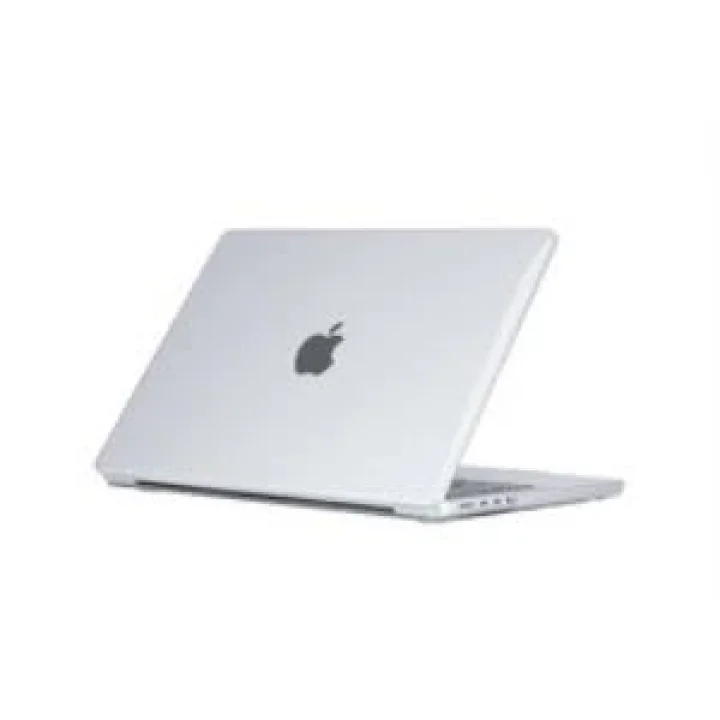Macbook Pro 16inç M3/M4/MAX A3403 A3186 A2991 ile uyumlu Kılıf Kristal Ön Arka Şeffaf Kapak Renksiz