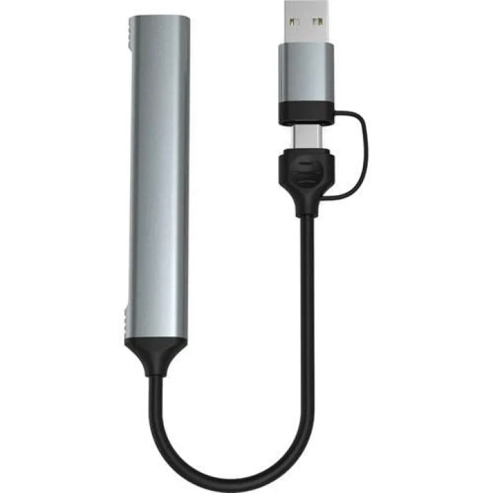 mAcbook Uyumlu Type-C & USB Çiftli 4port USB 3.0 Splitter 5 Gbps Çevirici Hub Adaptör