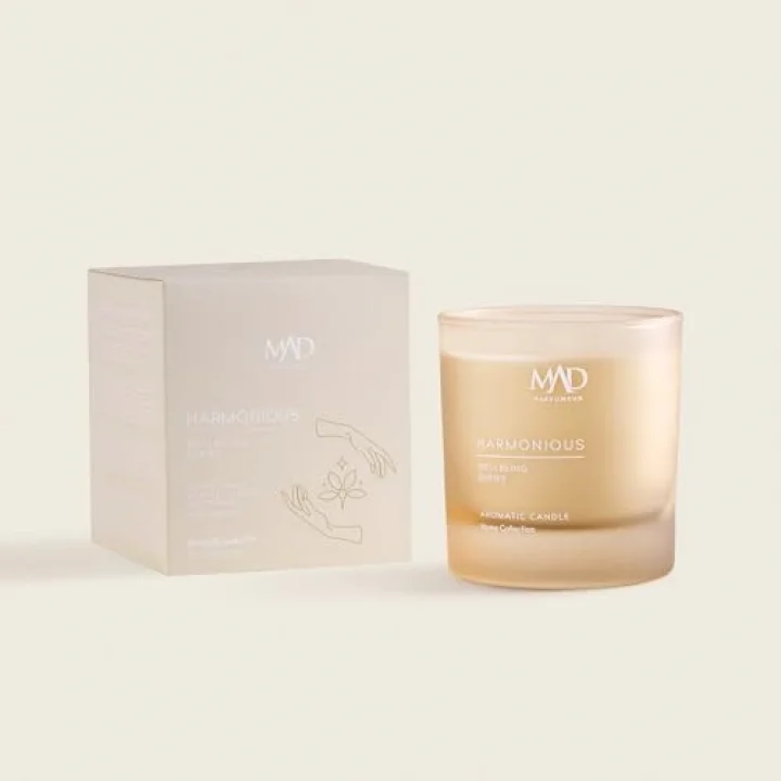 Mad Wellbeing Harmonious 200 Gr Mum – Lavanta, Mür ve Amber ile Sakinlik ve İçsel Denge
