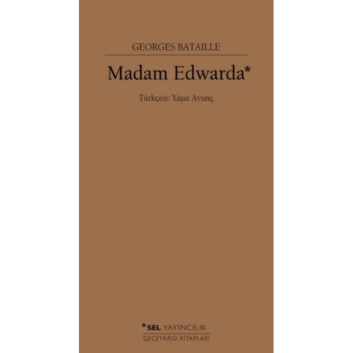 Madam Edwarda - Geceyarısı Kitapları