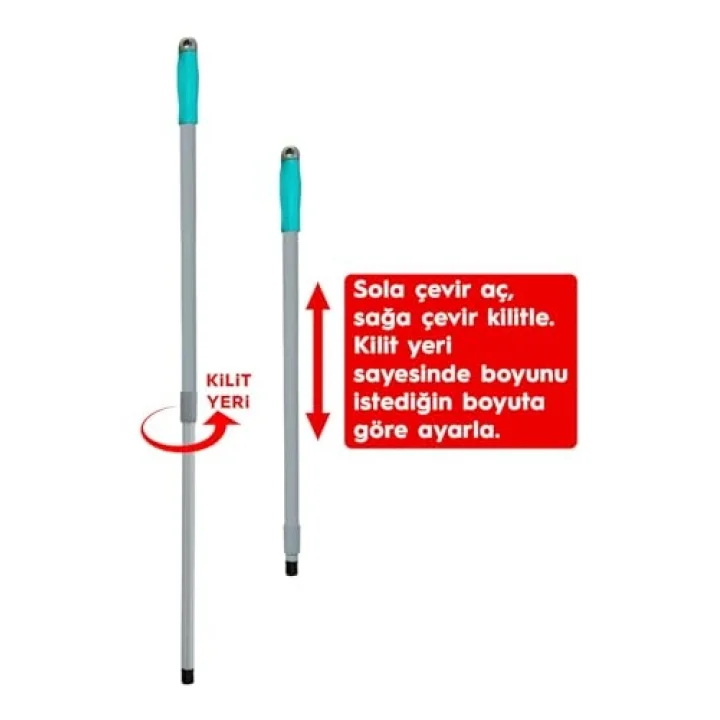 MAGIC MOP PASPAS + MİKROFİBER BEZ 3 LÜ TEMİZLİK BEZİ
