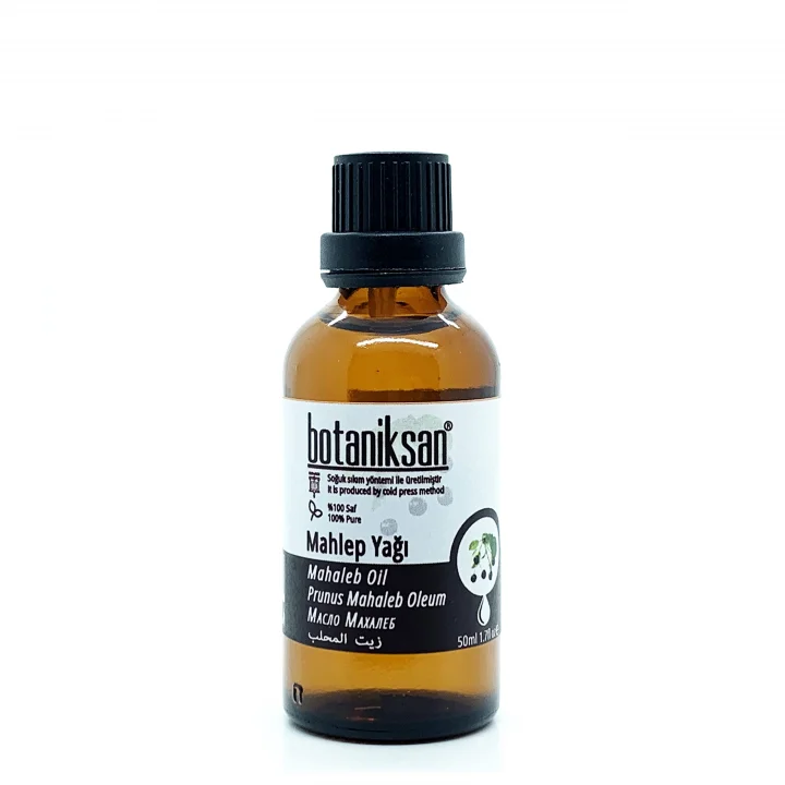 Mahlep Yağı 50ML Soğuk Sıkım, Saf, Doğal, Katkısız