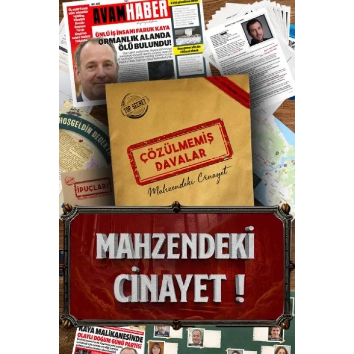 Mahzendeki Cinayet - Dedektif Oyunu