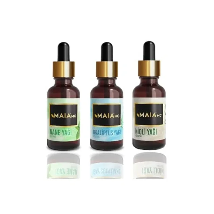 Maia mc Nane & Okaliptüs & Nioli Uçucu Yağı 3lü Bakım Seti 20x3 ml