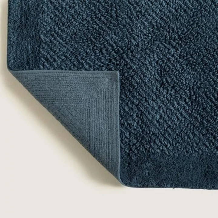 Malawı Bambu Paspas 40X60 Cm Marın Mavı