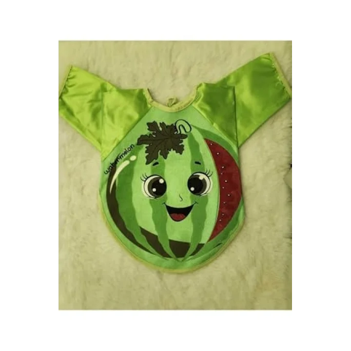 Mama Önlüğü - Karpuz Desenli Kollu