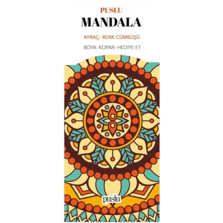 Mandala Ayraç - Renk Cümbüşü