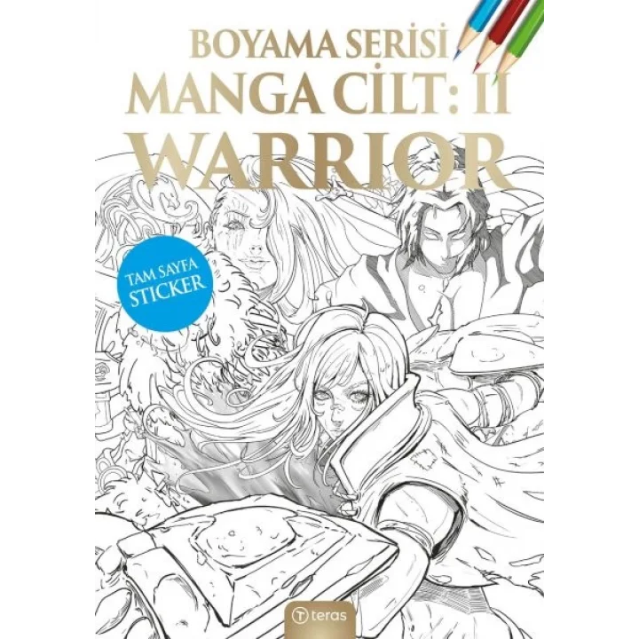 Manga Boyama Cilt II: Warrior