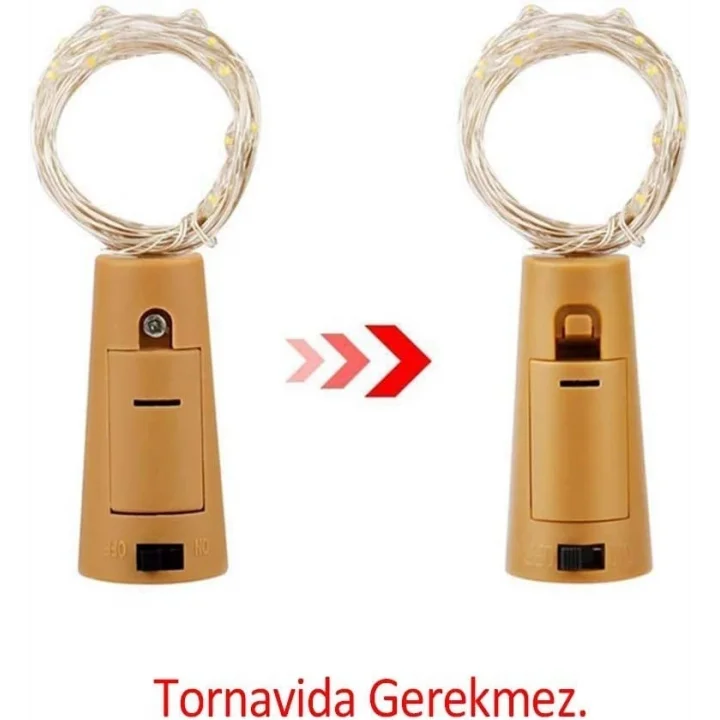 MANTAR TIPA PERİ LED - 3 METRE - GÜNIŞIĞI (1 Adet)