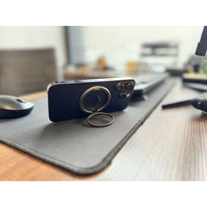 Manyetik Halka Telefon Tutacağı Gri