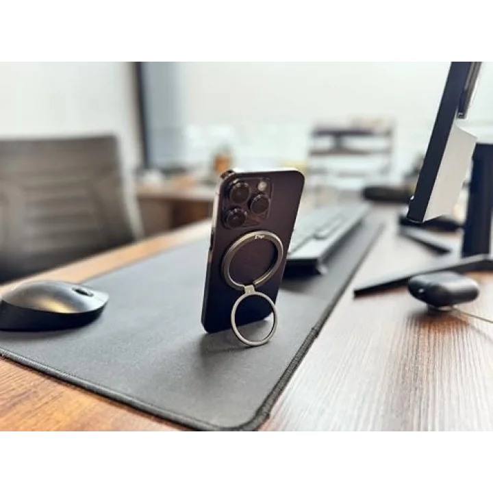 Manyetik Halka Telefon Tutacağı Gri