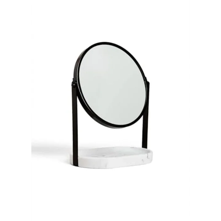 Marble Makyaj Aynası 18x10x25 cm