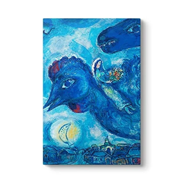 Marc Chagall - Chagall Vitebsk Tablosu 100 x 140