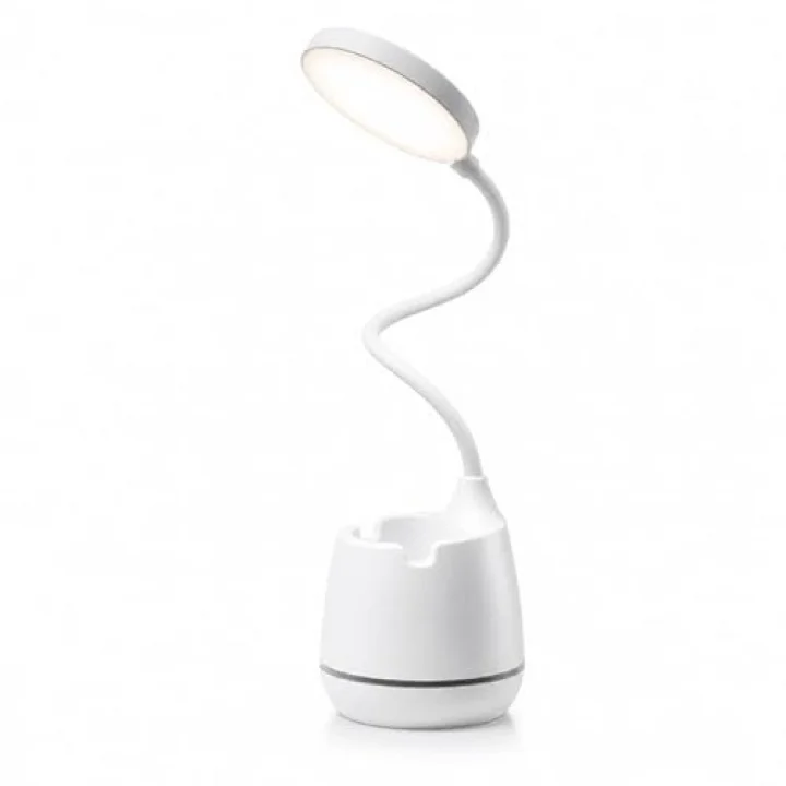 Masa Lambası Şarjlı Dokunmatik 24 LED’li, 3 Renk Modlu Ayarlanabilir Işık, USB Şarjlı, Esnek Gövde, Modern Masa ve Gece Lambası