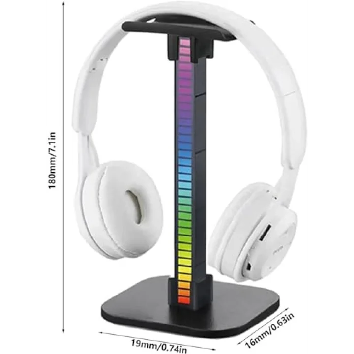 Masaüstü Oyuncu Kulaklık RGB Standı ZR715