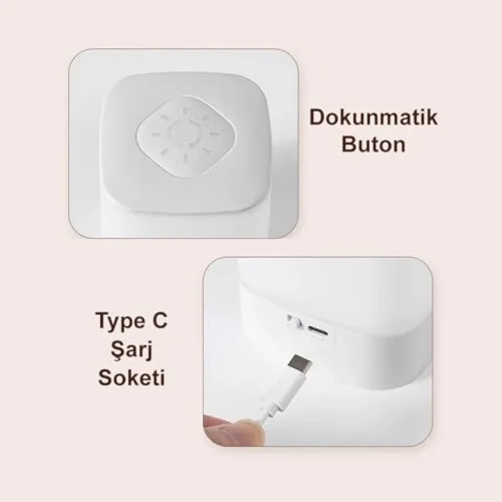 Masaüstü Şarjlı LED Aydınlatma - Gece Lambası/GT-CL09