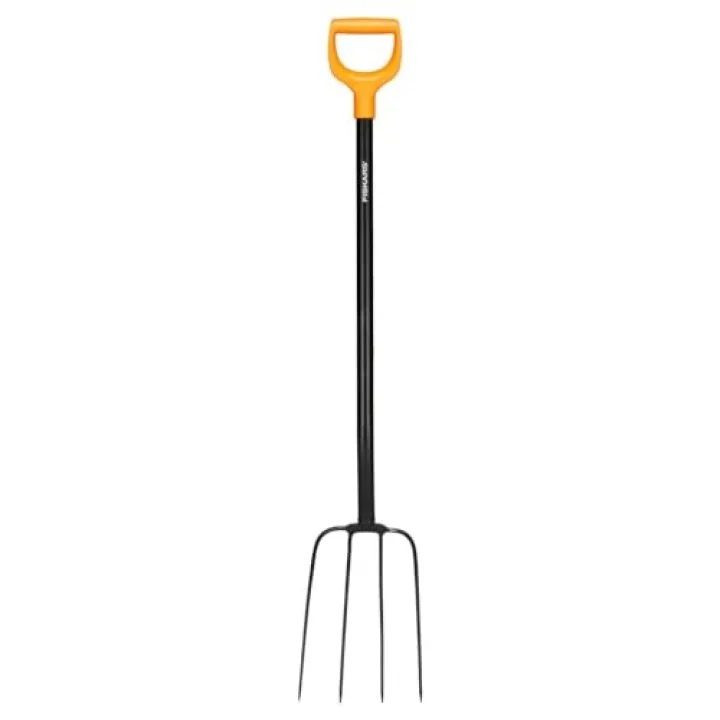 Masif metalden Solid kompost çatalı
