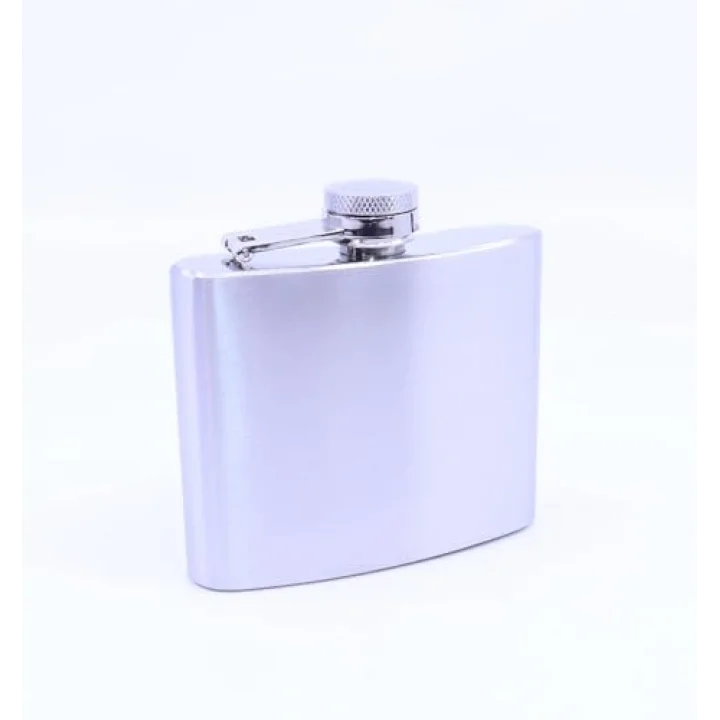 Mat Krom Cep Matarası-Flask 5 OZ