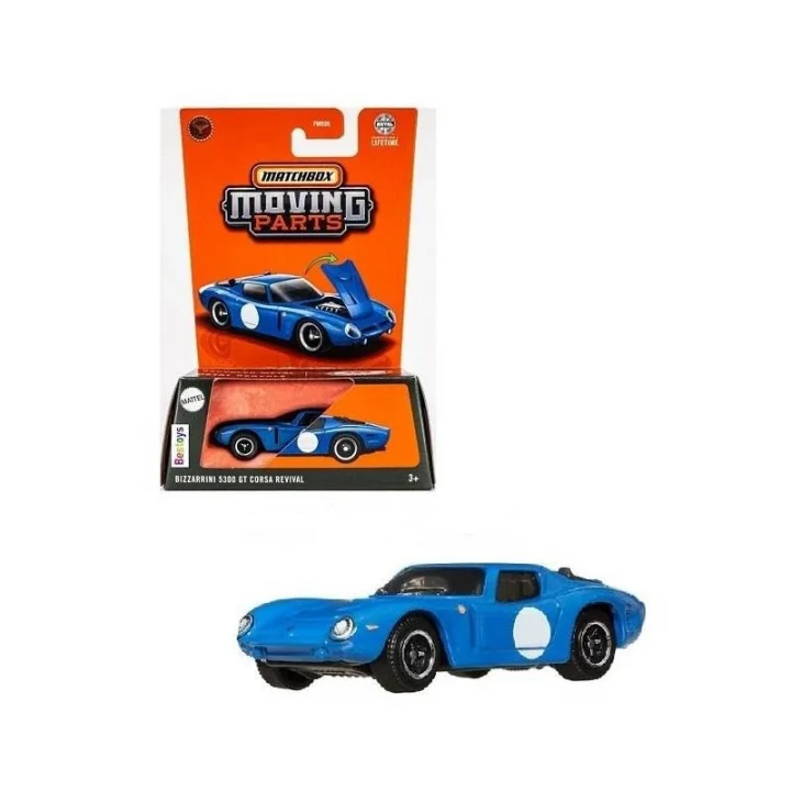 Matchbox 2025 1:64 Arabalar BIZZARRINI 5300 GT CORSA REVIVAL JBW98