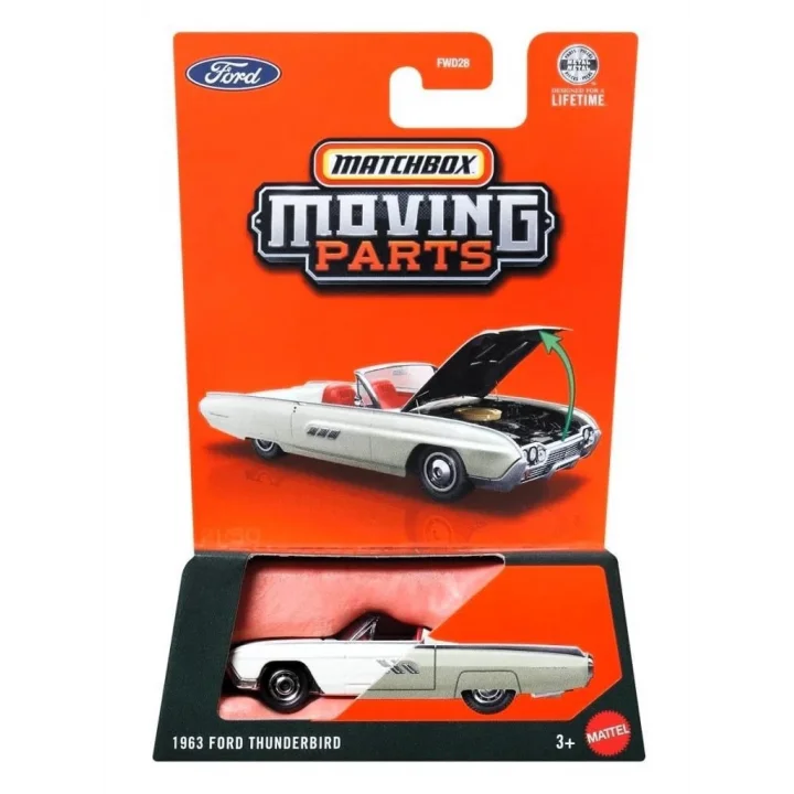 Matchbox 2026 1:64 Arabalar 1963 FORD THUNDERBIRD JHV64