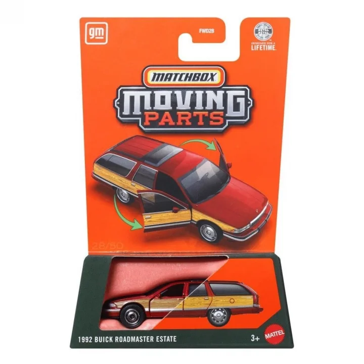 Matchbox 2026 1:64 Arabalar 1992 BUICK ROADMASTER ESTATE JHV62
