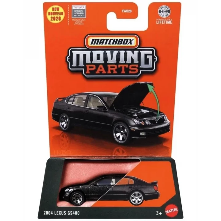 Matchbox 2026 1:64 Arabalar 2004 LEXUS GS400 JHV27
