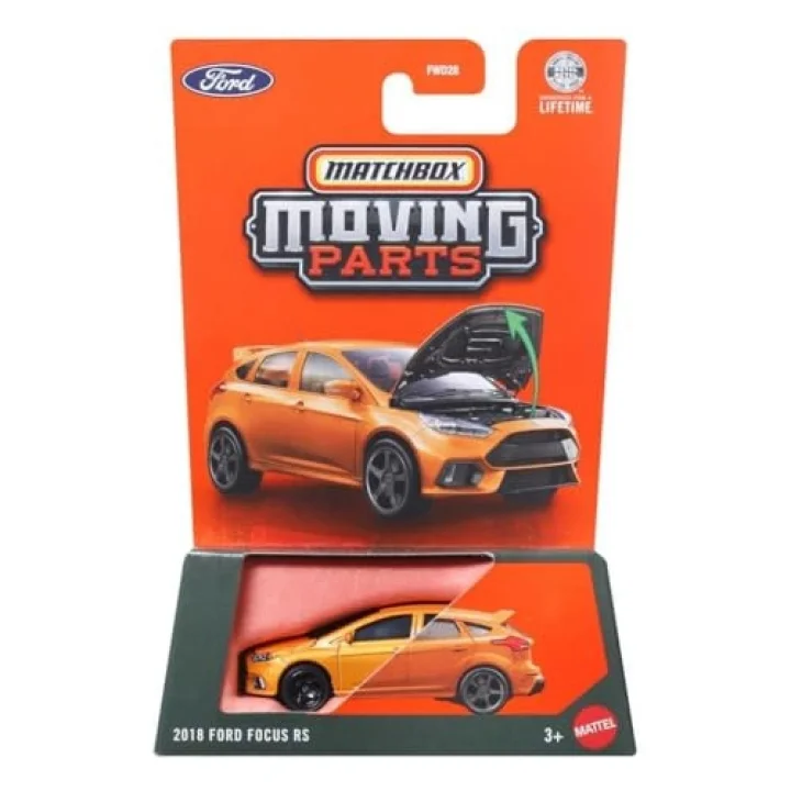 Matchbox 2026 1:64 Arabalar 2018 FORD FOCUS RS JHV47