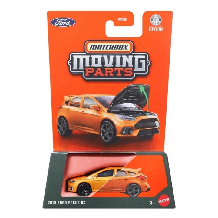 Matchbox 2026 1:64 Arabalar 2018 FORD FOCUS RS JHV47