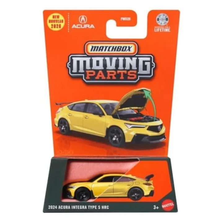 Matchbox 2026 1:64 Arabalar 2024 ACURA INTEGRA TYPE S HRC JHV20