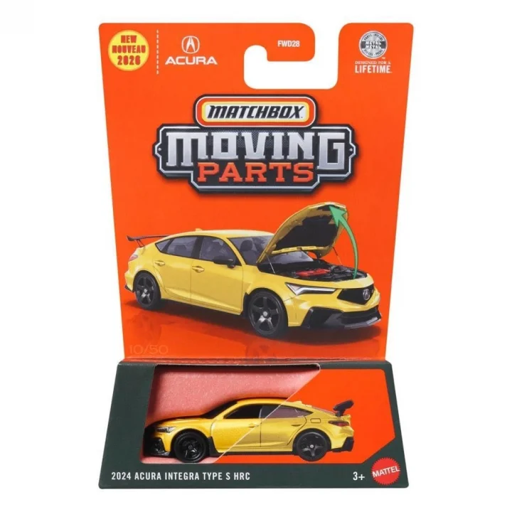 Matchbox 2026 1:64 Arabalar 2024 ACURA INTEGRA TYPE S HRC JHV20
