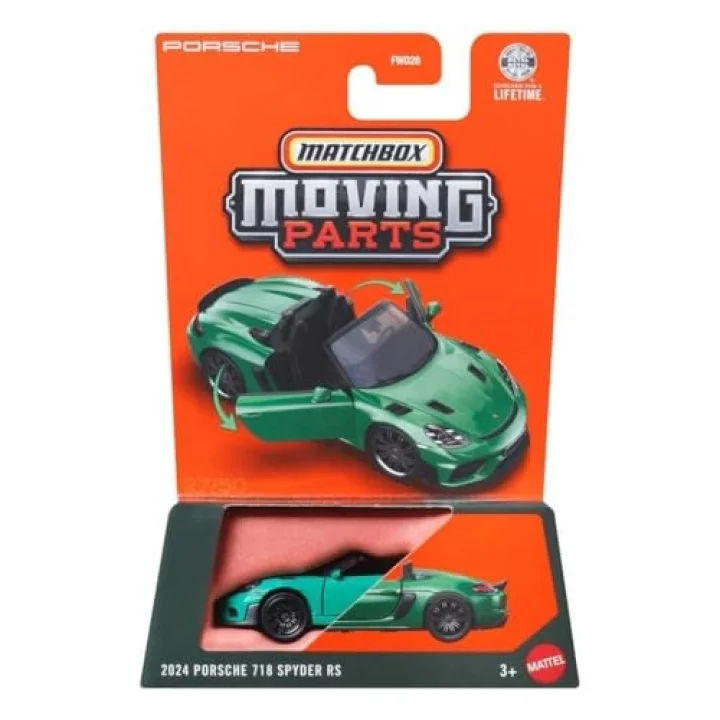 Matchbox 2026 1:64 Arabalar 2024 PORSCHE 718 SPYDER RS JHV66