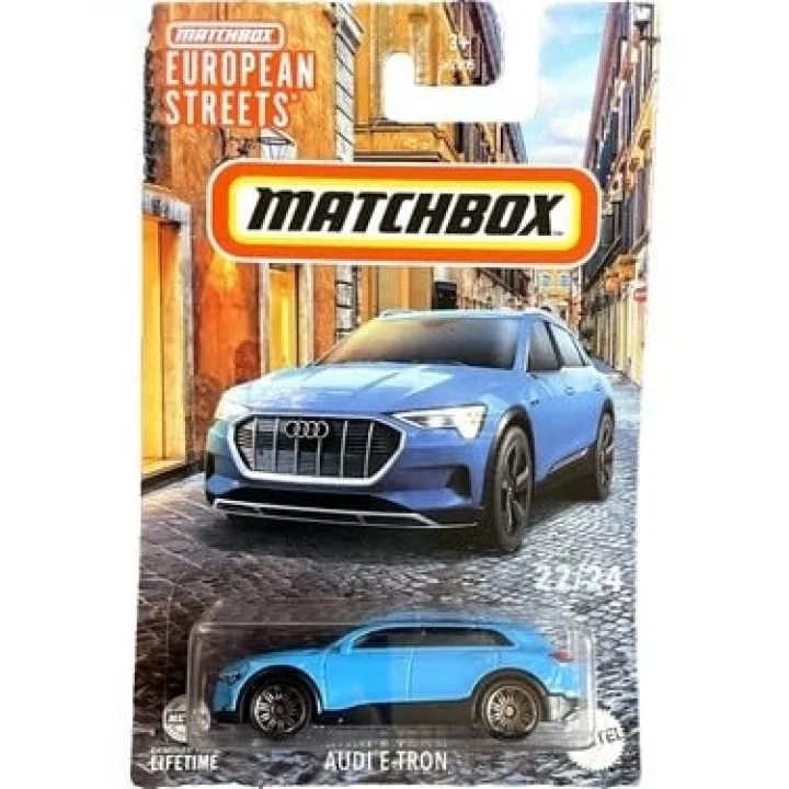 Matchbox audi e tron european streets