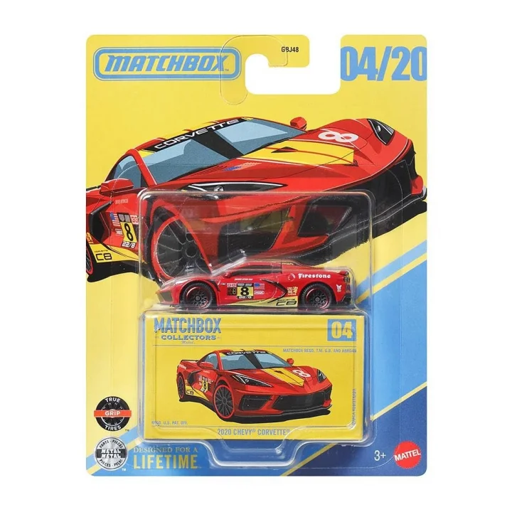 Matchbox Koleksiyon Araçlar 2020 CHEVY CORVETTE GBJ48 - JMX02