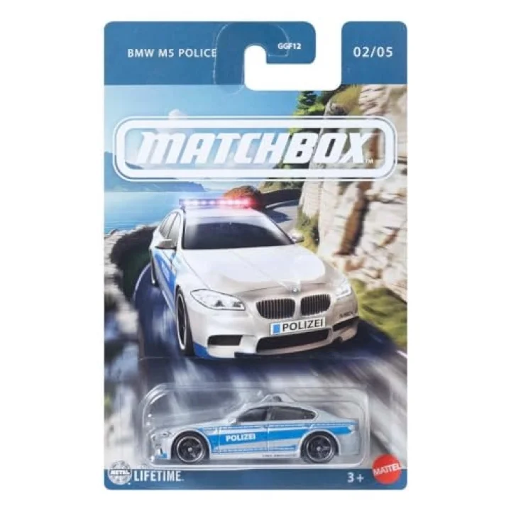 Matchbox Temalı Arabalar - BMW M5 POLICE JCH20