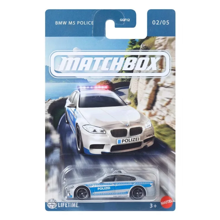 Matchbox Temalı Arabalar - BMW M5 POLICE JCH20
