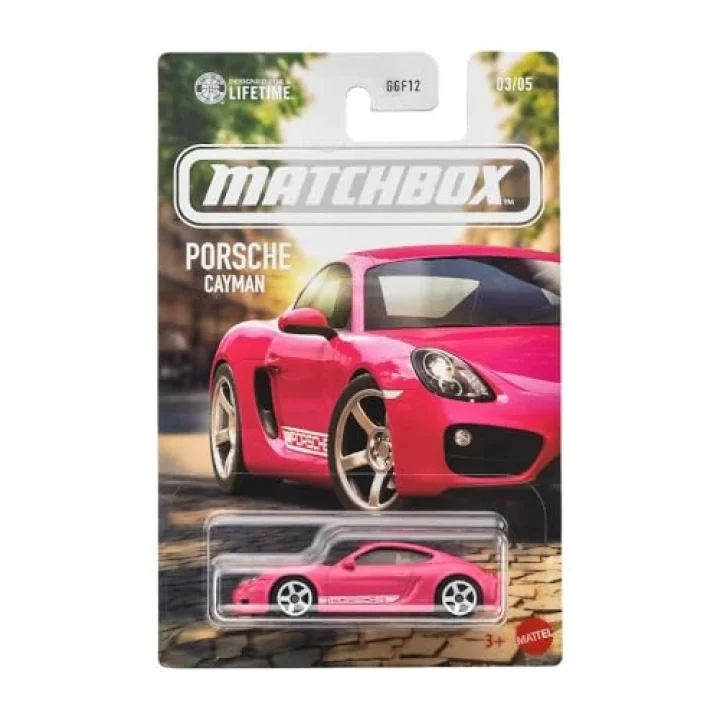 Matchbox Temalı Arabalar - PORSCHE CAYMAN JJR57-GGF12