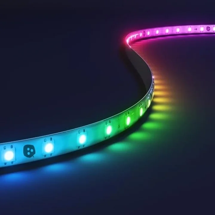 Matter Essentials HD Işık Şeridi, 5m Adreslenebilir RGBIC LED Şerit – Akıllı, Wi-Fi ve Bluetooth Üzerinden Matter Destekli, 16 Milyon Renk; Alexa, Google ve Apple ile Uyumlu