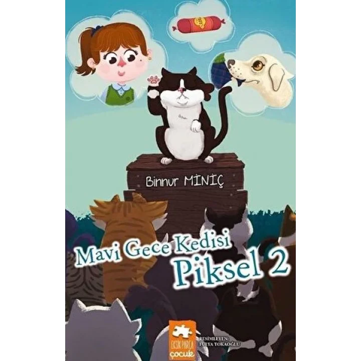 Mavi Gece Kedisi - Piksel 2