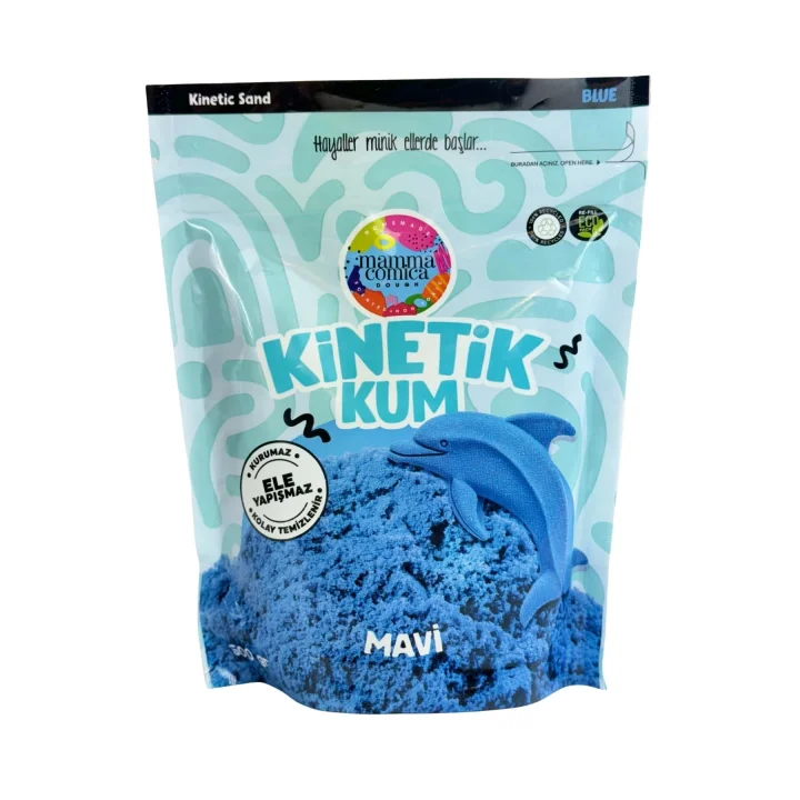 Mavi Kinetik Kum - 500 gr