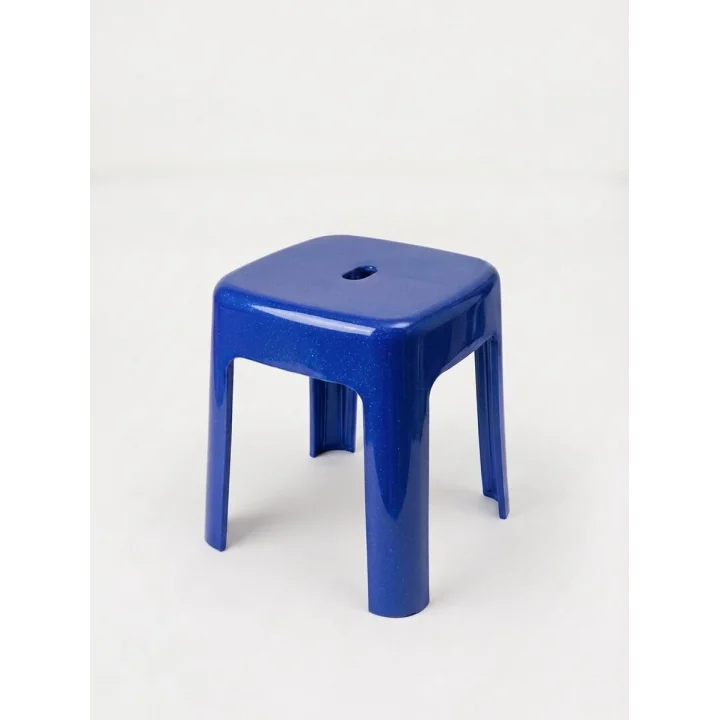 Mavi, Plastik Alaska Model Sağlam Tabure 36x36x46cm