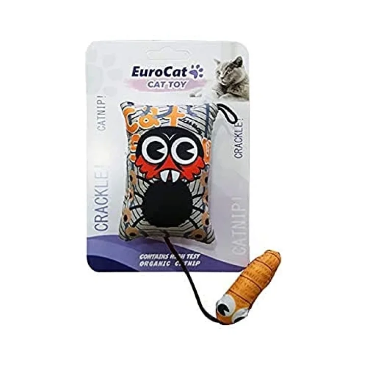 Mavi Yastık Kedi Oyuncağı, 8 Cm
