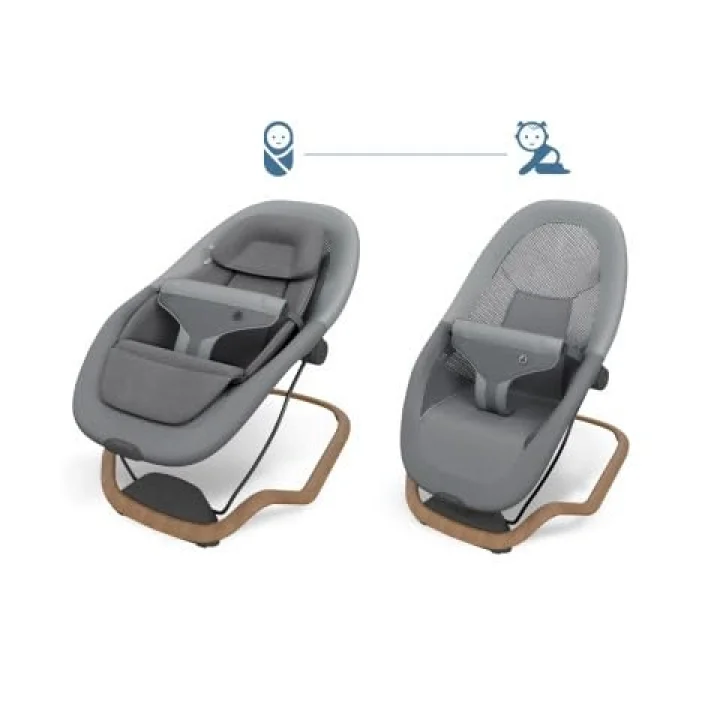 Maxi-Cosi Dove Pro Sezgisel Sallanan İkonik Tasarım Ev Tipi Ana Kucağı Elegance Graphite