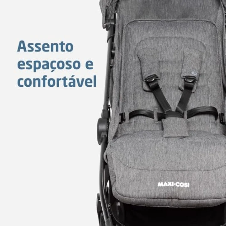 Maxi Cosi Eva Otomatik Katlanan Kompakt Bebek Arabası Select Grey