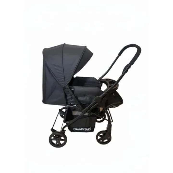 Maxi Taxi Milano QL Çift Yönlü Bebek Arabası (SİYAH)